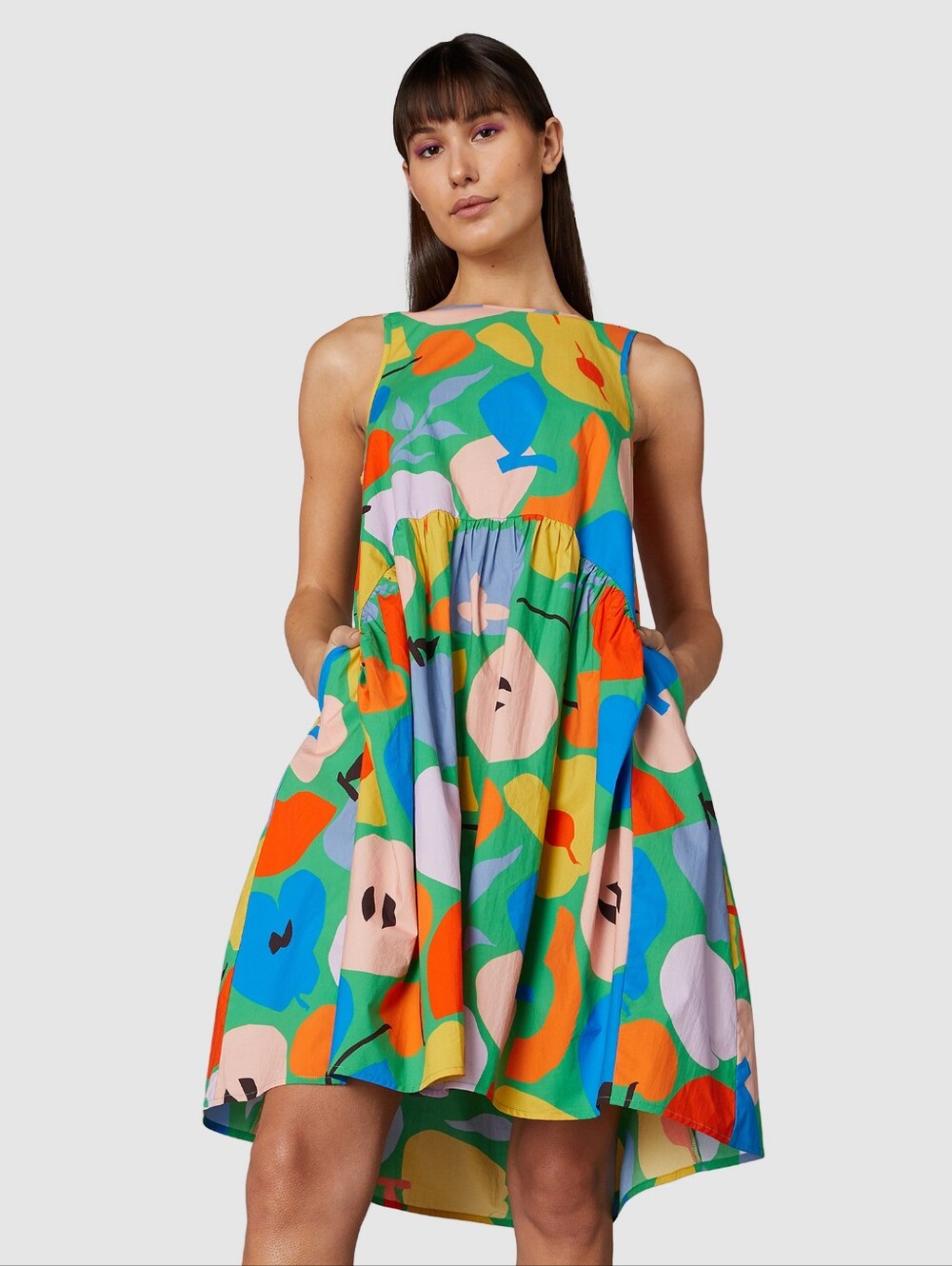 Gorman x Kate Eraser Tulip Style Dress with pockets size (8) fits like a us 6